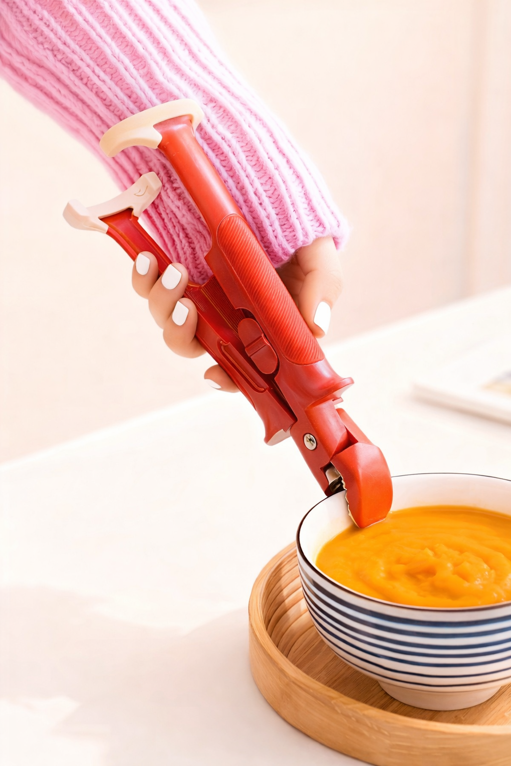 2-in-1 Gripper Clip – Heavy-Duty Silicone Bowl & Pot Lifter