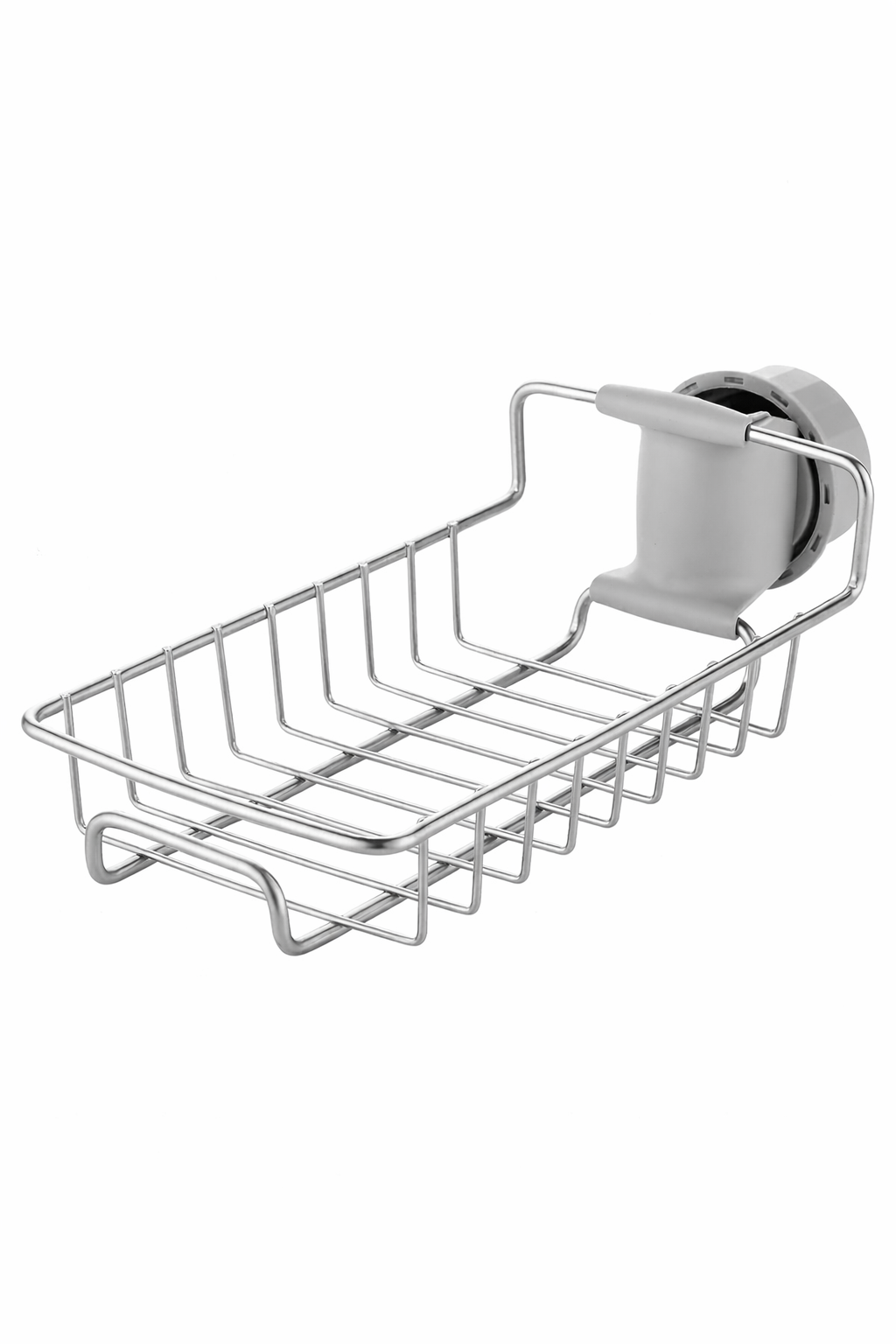 Sneak Deals Stainless Steel Adjustable Sink Organizer Rack